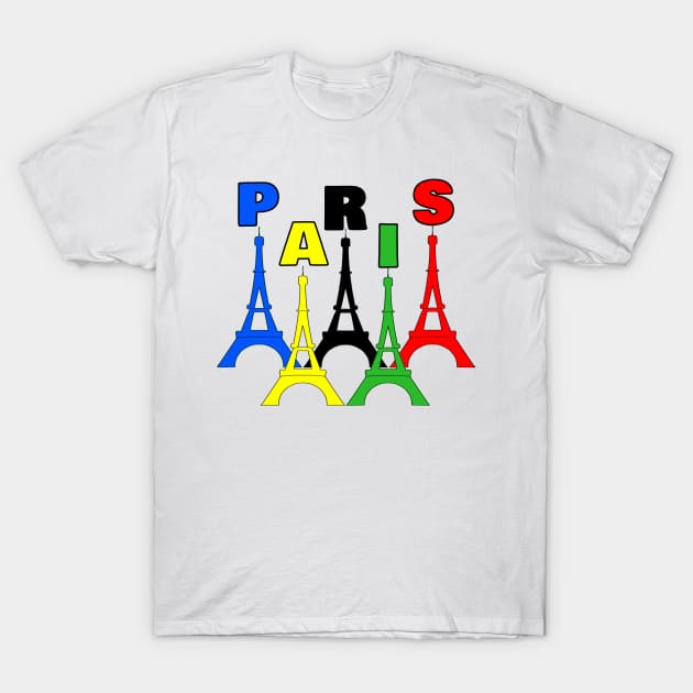 Olympic Games Paris T-Shirt by Nicostore